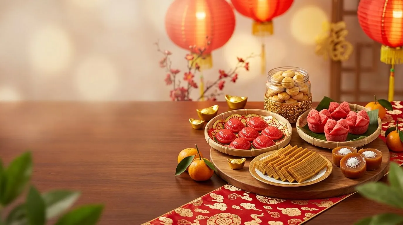 Promo paket kue Imlek Iki Koue