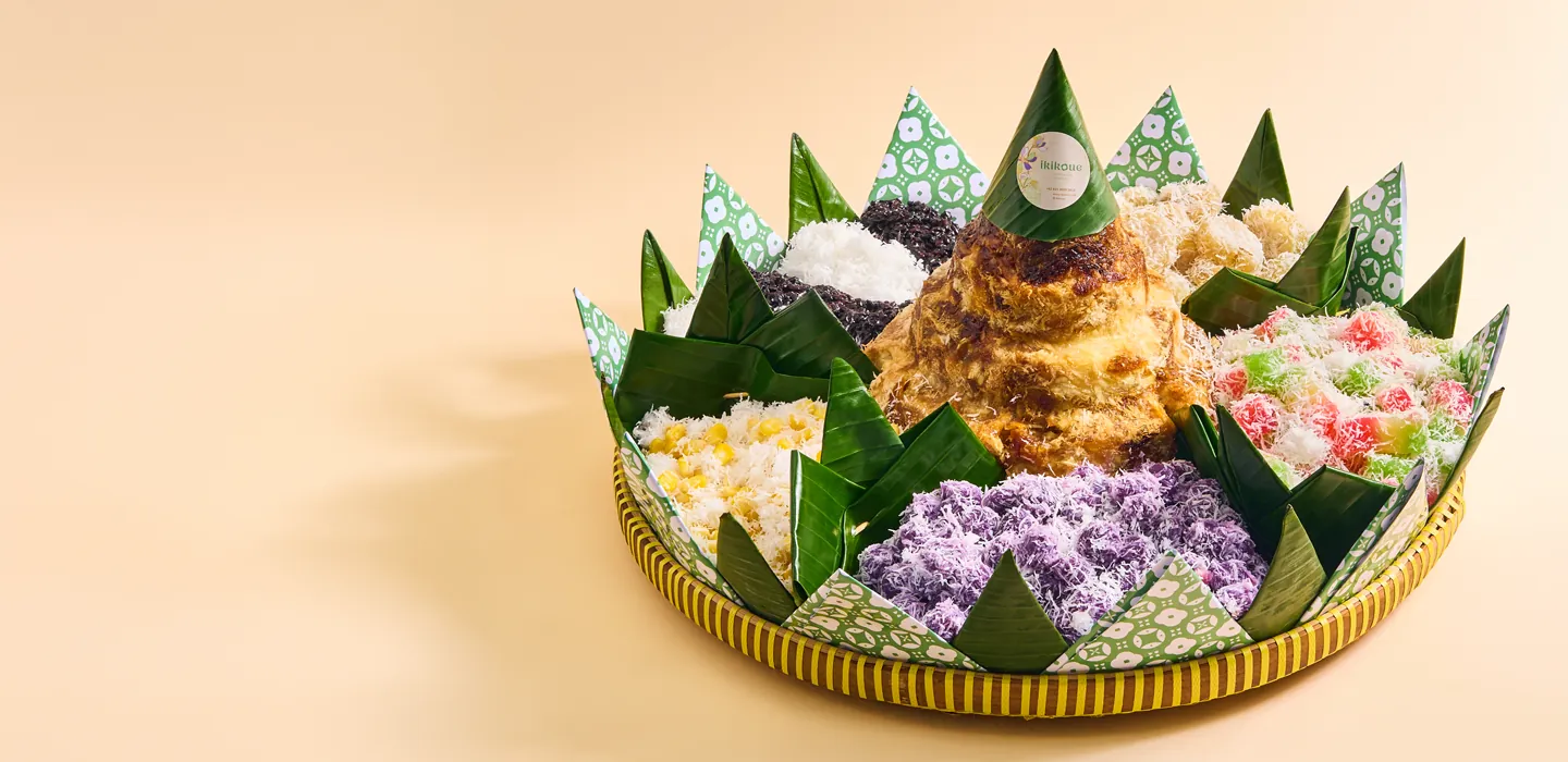 Tumpeng sawut Ikikoue