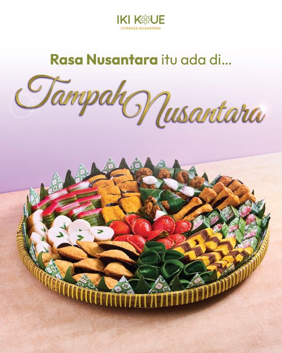 Coba tebak, kamu bisa sebutin nama jajanan tradisional yang ada di gambar ini? 👀🤔